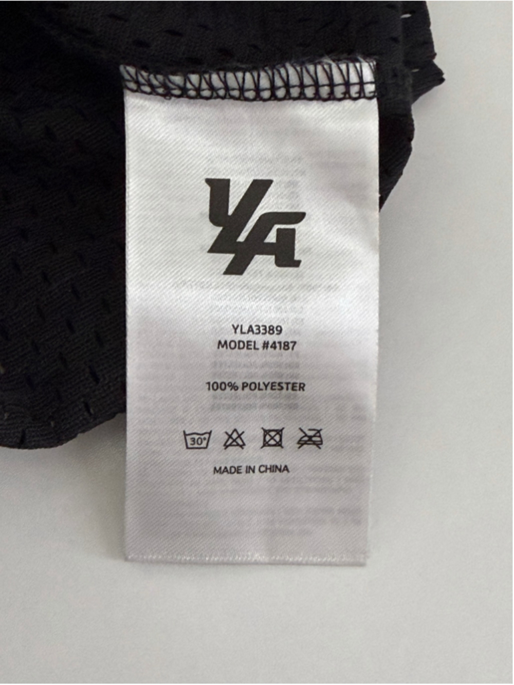 YoungLA 4187 Varsity Football Cropped Jersey NWT Size Large - Picture 8 of 10